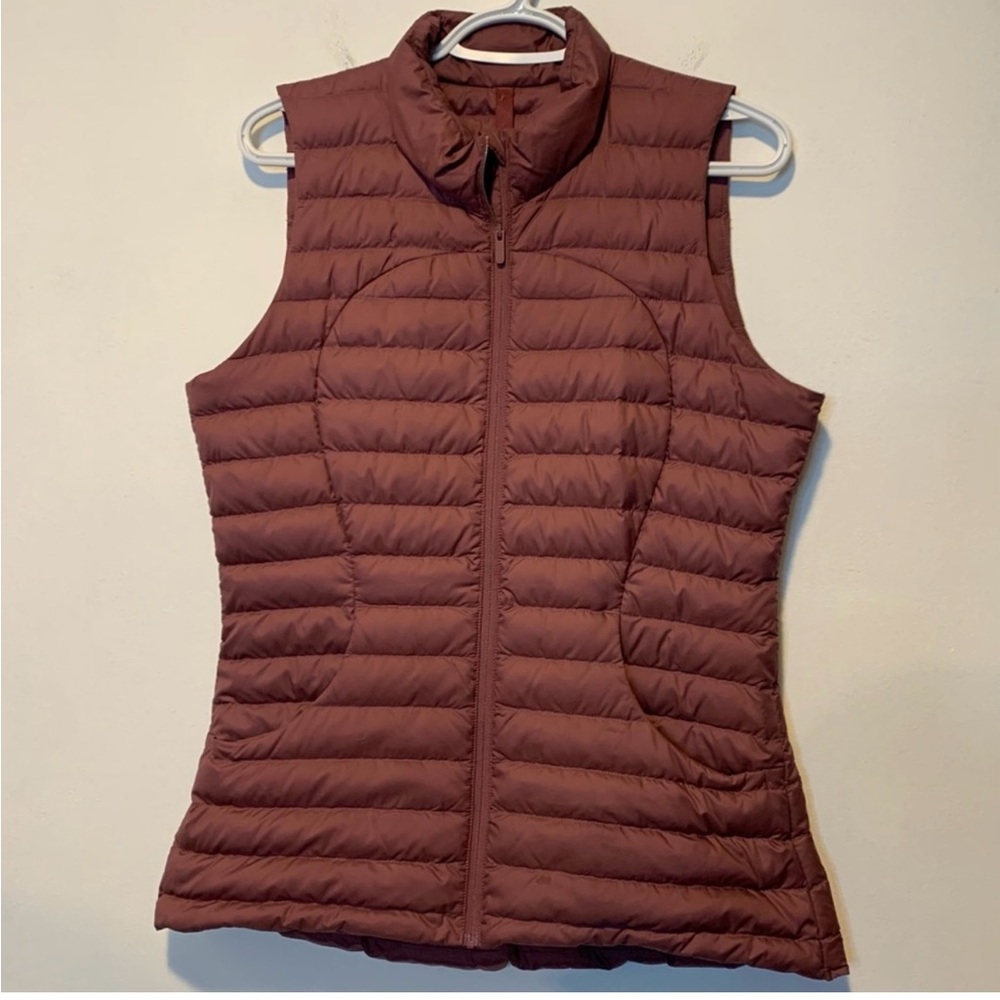 Lululemon Pack It Down Puffer Vest Dusty Pink Down Filled